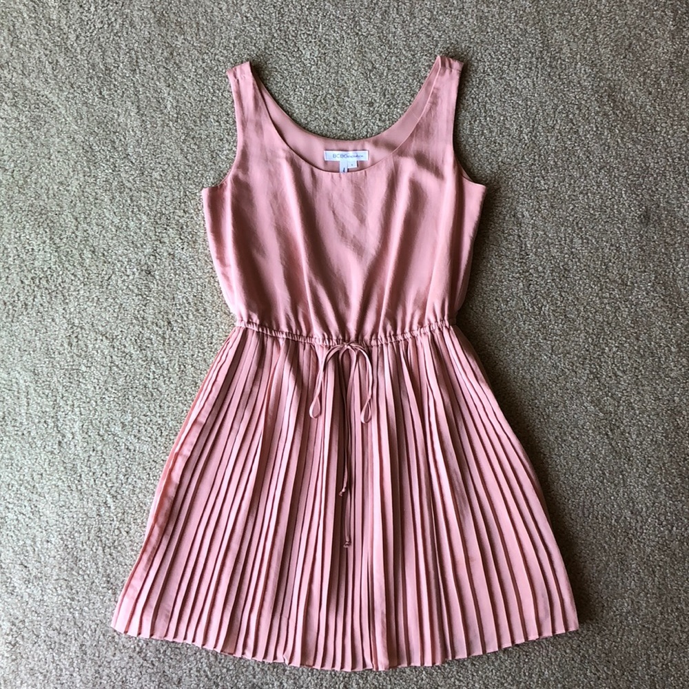 BCBGeneration Pink Silk Dress Size S
